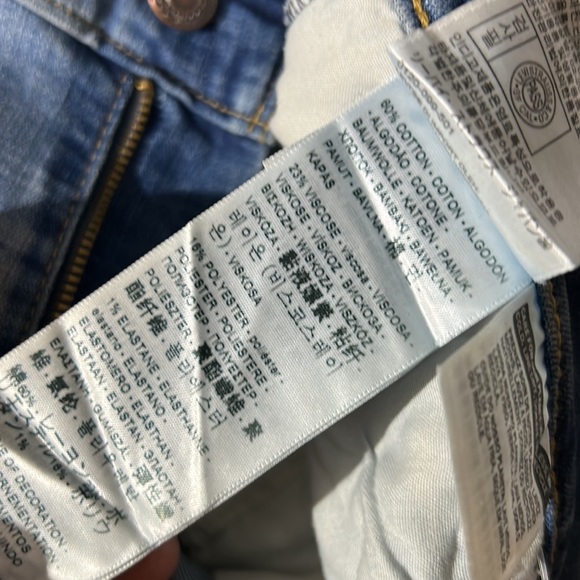 4th- Levi's 505 Straight Street Classic Jeans - Picture 7 of 11